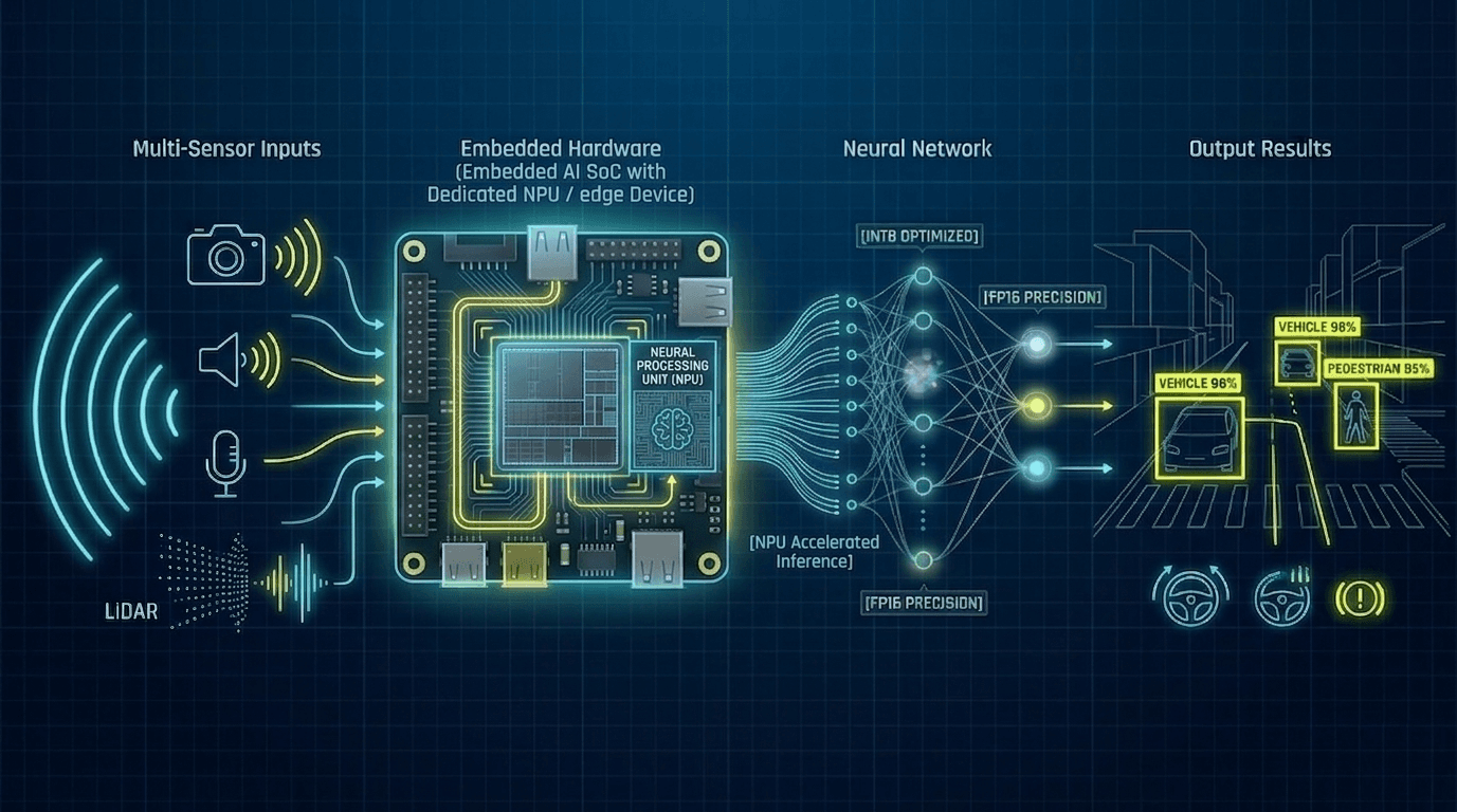 Edge AI and embedded intelligence hardware acceleration